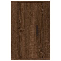 Berkfield Home Wall Mounted TV Cabinet Brown Oak 40x34.5x60 cm - thumbnail 5