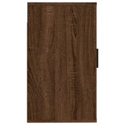 Berkfield Home Wall Mounted TV Cabinet Brown Oak 40x34.5x60 cm - thumbnail 6