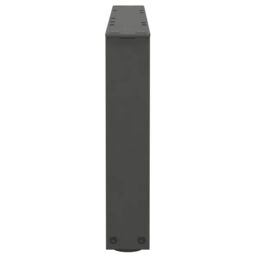 Berkfield Home Dining Table Legs V-Shape 2 pcs Anthracite 50x(30-31.3) cm Steel in Black - thumbnail 6