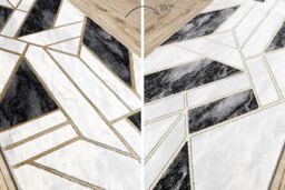 RugsX Exclusive Emerald Runner in Black - Size: 80 cm x 200 cm - thumbnail 4