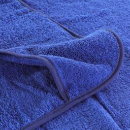 Berkfield Home Soft Beach Towels 2 pcs Royal Blue 75x200 cm Fabric 400 GSM - thumbnail 7