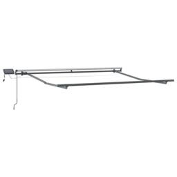 Berkfield Home Manual Retractable Awning with LED Multicolour Stripe 350x250 cm - thumbnail 6