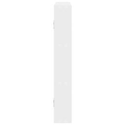 Berkfield Home Wall Shelf White 43x9x60 cm Engineered Wood - Size: 43 x 9 x 60 cm - thumbnail 5