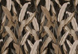 Superfresco Easy Banana Leaf Black Print To Order 3m x 2.8m Mural - Wallpaper Roll - thumbnail 2