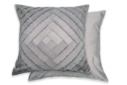 New Edge Blinds Gio Cushion Cover in Grey - Size: 43 cm x 43 cm - image 1