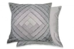 New Edge Blinds Gio Cushion Cover in Grey - Size: 43 cm x 43 cm - thumbnail 1