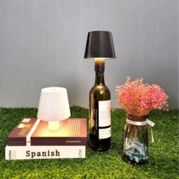 Obasyhig RGB Style 4 Plug-in Ambient Wine Bottle Lamp in Black - thumbnail 2