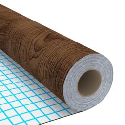 Berkfield Home Self-adhesive Furniture Films 2 pcs Dark Oak 500x90 cm PVC in Brown - thumbnail 6