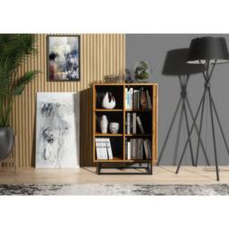 Mex Furniture LTD Sideboard Elysian Loft 100cm - Dark Oak in Dark Brown - thumbnail 6