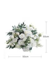 Garden Sanctuary Silk Artificial Flower Fake Rose Bouquet for Wedding & Table Decor - thumbnail 4