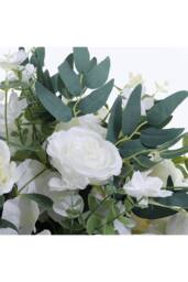 Garden Sanctuary Silk Artificial Flower Fake Rose Bouquet for Wedding & Table Decor - thumbnail 5