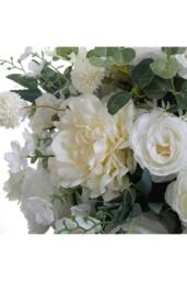Garden Sanctuary Silk Artificial Flower Fake Rose Bouquet for Wedding & Table Decor - thumbnail 6