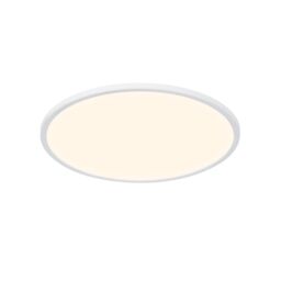 Nordlux Oja Ceiling Light White Plastic Hallway LED IP54 2700k Mains 42cm - thumbnail 4