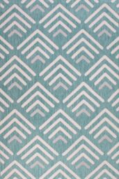 Rugstyle Summer Breeze Outdoor Rug in Aqua - Size: 100 cm x 150 cm - thumbnail 3