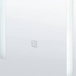 Wyld and Coco Mirror Cabinet Black Glass with LED 40 x 60 cm - thumbnail 7