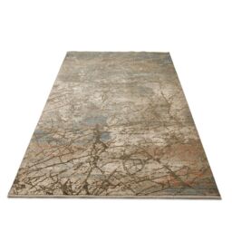 The Rug Shop UK Brown Kilim Modern Easy to clean Machine Made Abstract Area Rug - Size: 120 cm x 180 cm - thumbnail 4