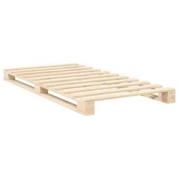 Berkfield Home Beautiful Bed Frame without Mattress with Headboard 100x200 cm So in Light Oak - thumbnail 7