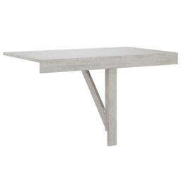 Berkfield Home Folding Wall Table Concrete Grey 100x60x56 cm Engineered Wood - Size: 100 x 60 x 56 cm - thumbnail 7