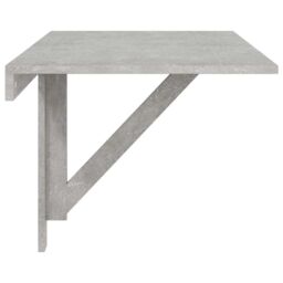 Berkfield Home Folding Wall Table Concrete Grey 100x60x56 cm Engineered Wood - Size: 100 x 60 x 56 cm - thumbnail 6