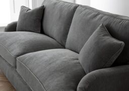 The Great Sofa Company Orla 3 Seater Sofa Manhattan Navy in Charcoal - thumbnail 3