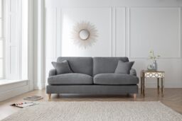 The Great Sofa Company Orla 3 Seater Sofa Manhattan Navy in Charcoal - thumbnail 1