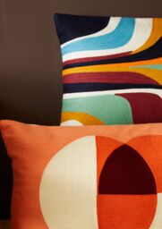 Orsina Multicolour Rectangular Cushion - thumbnail 2