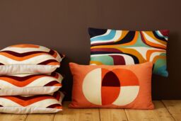 Orsina Multicolour Rectangular Cushion - thumbnail 3