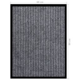 Berkfield Home Traffic Doormat Striped Grey 60x80 cm - thumbnail 6