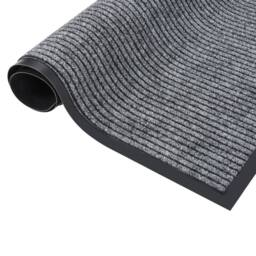 Berkfield Home Traffic Doormat Striped Grey 60x80 cm - thumbnail 3
