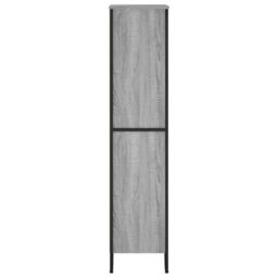 Berkfield Home Bookcase Grey Sonoma 80x31x137.5 cm Engineered Wood - thumbnail 5