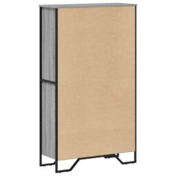 Berkfield Home Bookcase Grey Sonoma 80x31x137.5 cm Engineered Wood - thumbnail 6