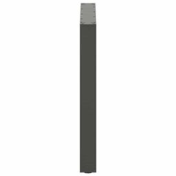 Berkfield Home Coffee Table Legs U-Shaped 2 pcs Anthracite 90x(72-73) cm Steel in Black - thumbnail 6
