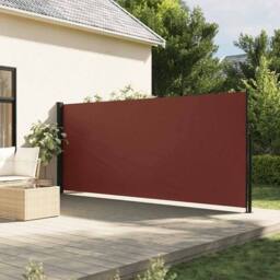 Berkfield Home Retractable Side Awning Brown 180x500 cm - thumbnail 2