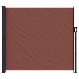 Berkfield Home Retractable Side Awning Brown 180x500 cm - thumbnail 1