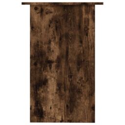 Berkfield Home Desk Smoked Oak 90x50x74 cm Engineered Wood in Brown - Size: 90 x 50 x 74 cm - thumbnail 5