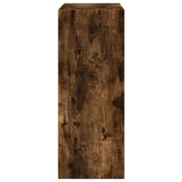 Berkfield Home Bookcase Smoked Oak 80x30x77 cm Engineered Wood in Brown - Size: 80 x 30 x 77 cm - thumbnail 5