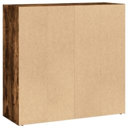 Berkfield Home Bookcase Smoked Oak 80x30x77 cm Engineered Wood in Brown - Size: 80 x 30 x 77 cm - thumbnail 6