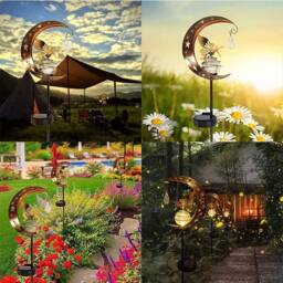 SPETLEK Fairy Garden LED Solar Lights Outdoor 2PCS in Bronze - thumbnail 3