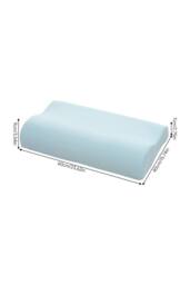 Living and Home Cooling Memory Foam Pillow with Removable Cover in Light Green - Size: Single - thumbnail 7