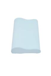 Living and Home Cooling Memory Foam Pillow with Removable Cover in Light Green - Size: Single - thumbnail 4