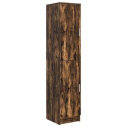 Berkfield Home Buffet Cabinet Smoked oak Engineered wood Large Buffet Cabinet in Brown - thumbnail 2