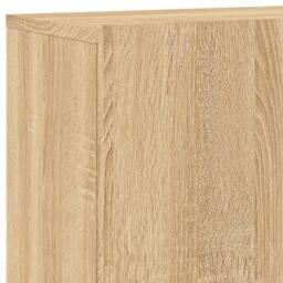 Berkfield Home TV Cabinet Wall-mounted Sonoma Oak 100x30x41 cm in Tan - Size: 100 x 30 x 41 cm - thumbnail 9
