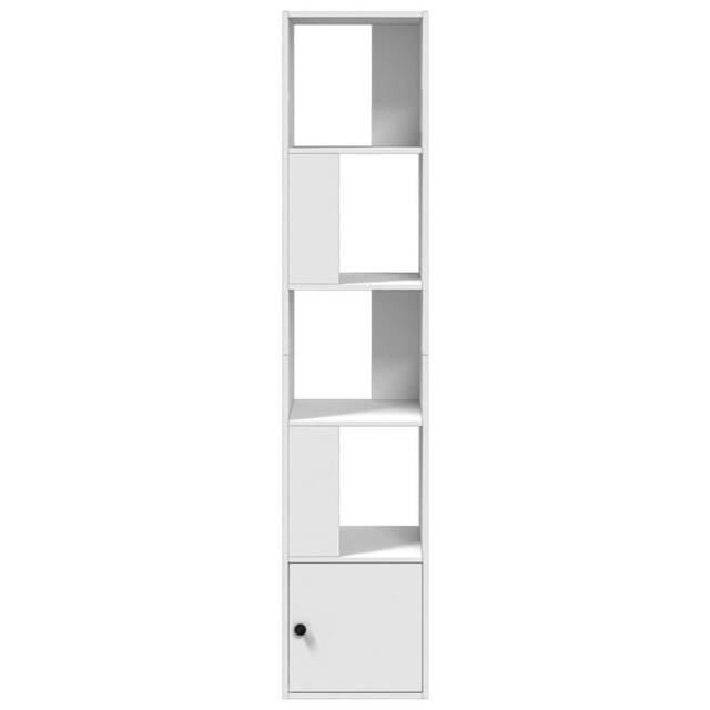 Berkfield Home Decorative Bookcase White 40x36x189 cm Engineered Wood - Size: 40 x 36 x 189 cm - image 1
