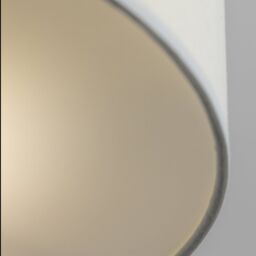 CGC Lighting 'Lucia' Cream Fabric Ceiling Lamp Shade With Frosted Diffuser - thumbnail 7