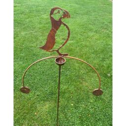 Poppyforge Puffin Wind Rocker Double BM/RtR - Steel - W54 x H148.5 cm in Brown - thumbnail 3