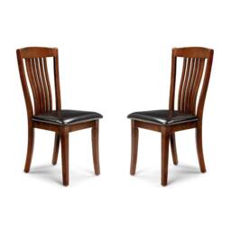 Cheshire Norwick Premium Dining Chairs - Set of 2 in Walnut - thumbnail 1