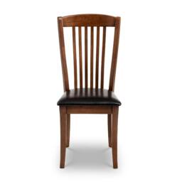 Cheshire Norwick Premium Dining Chairs - Set of 2 in Walnut - thumbnail 3