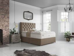 Relyon Luxury Silk 2850 Pillow Top Mattress in White - Size: Double - thumbnail 3