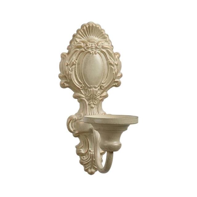 SPETLEK 2PCS Vintage Wall Mounted Candle Holder Sconce in Beige - Size: 0.6m2 - image 1