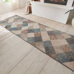 THE RUGS Terrain Designer Shortpile Rug Bakke Geometric Design Durable in Beige - Size: 200 cm x 280 cm - thumbnail 7